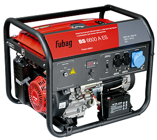 Бензиновый генератор FUBAG BS 6600 А ES 6.0кВт