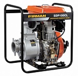 Дизельная мотопомпа Firman SDP100CL